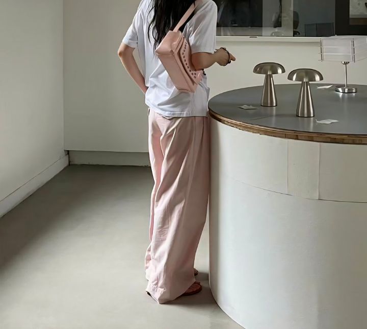 TROUVAILLE東大門實拍韓國女士新款26夏季推薦單肩斜跨包TROUVAILLE單肩/斜跨包