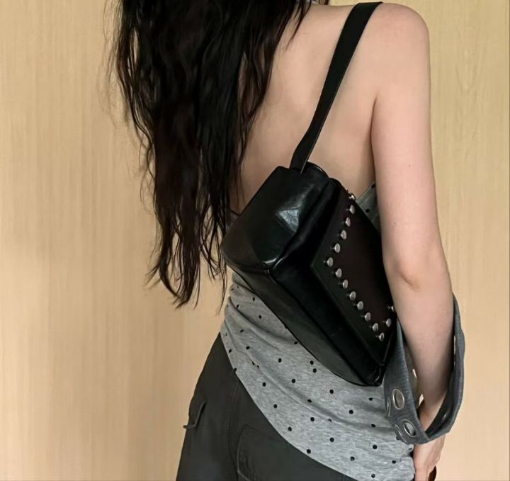 TROUVAILLE東大門實拍韓國女士新款26夏季推薦單肩斜跨包TROUVAILLE單肩/斜跨包