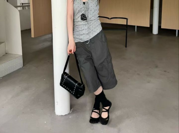 TROUVAILLE東大門實拍韓國女士新款26夏季推薦單肩斜跨包TROUVAILLE單肩/斜跨包