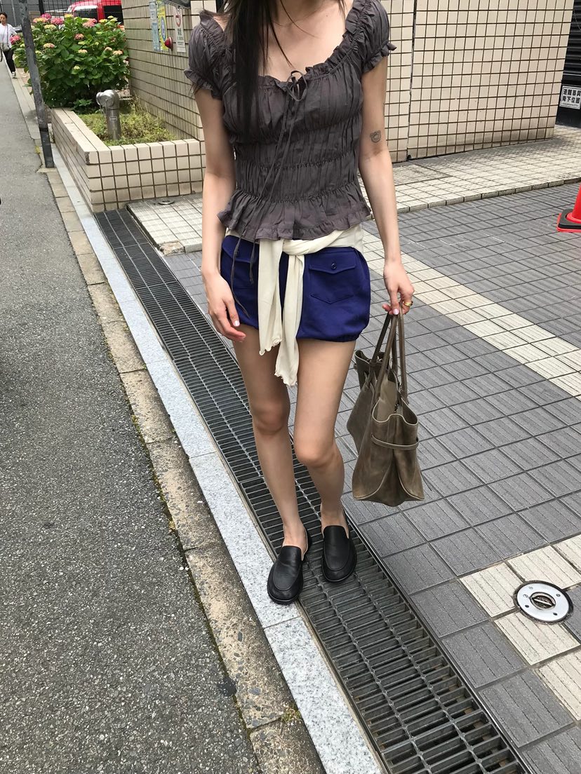 ESCHER東大門實拍韓國女士新款人氣熱賣推薦26夏季職業短褲ESCHER短褲