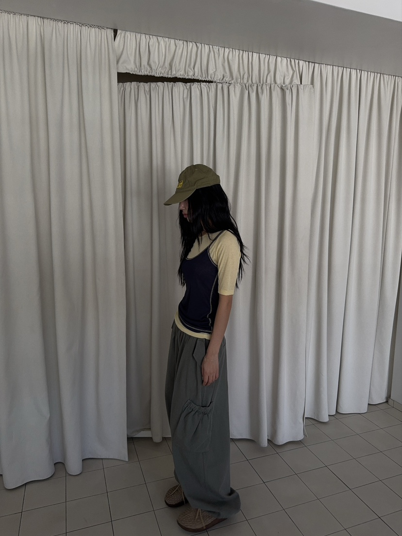 SUNDER MARKET韓國代購女士新品人氣休閑26夏季時尚套裝SUNDER MARKET套裝