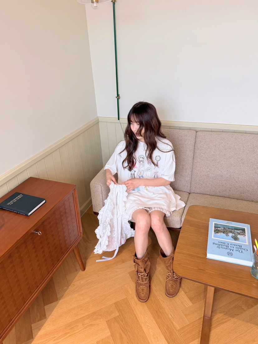 BOUTIQUE-L韓國直郵實拍女士新品26夏季26春夏推薦職業T恤BOUTIQUE-LT恤