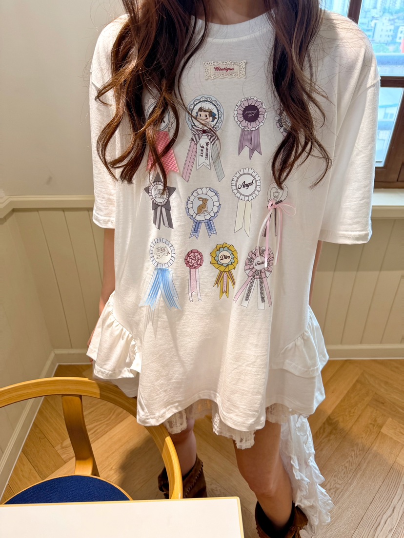 BOUTIQUE-L韓國直郵實拍女士新品26夏季26春夏推薦職業T恤BOUTIQUE-LT恤