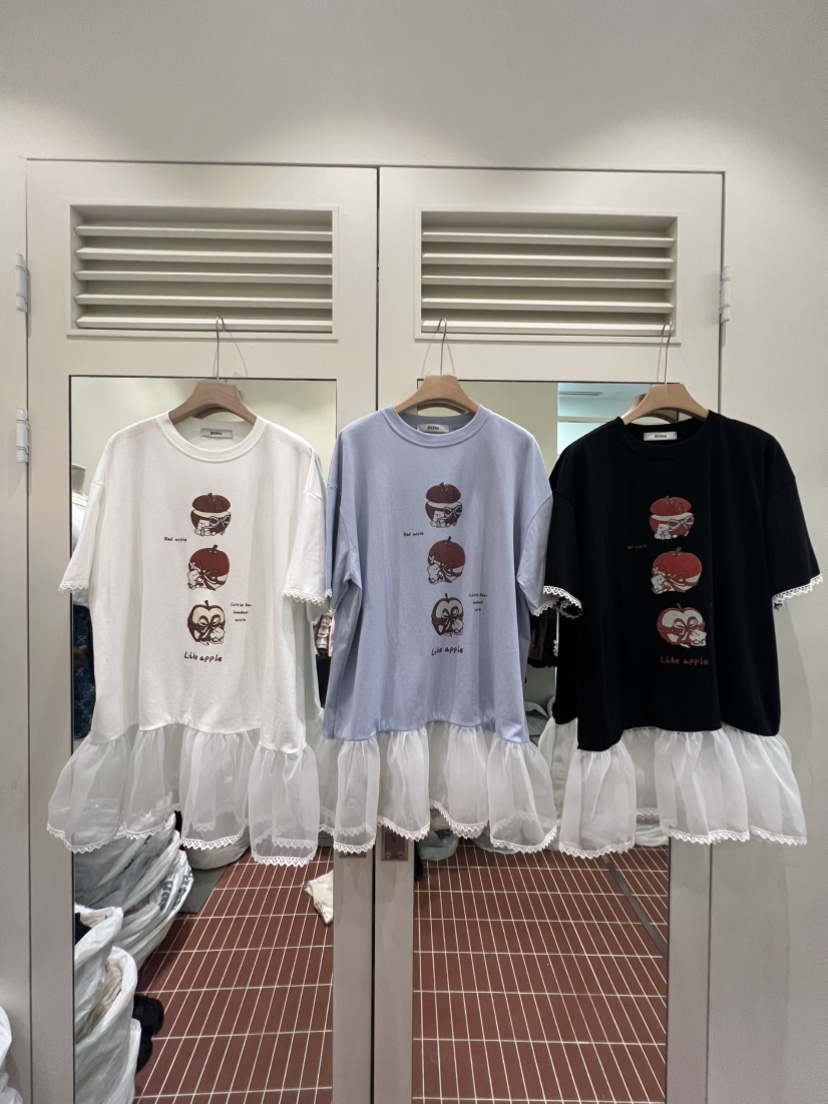 BE&amp;BE韓國東大門代購女裝新品26春夏26夏季職業推薦T恤BE&beT恤