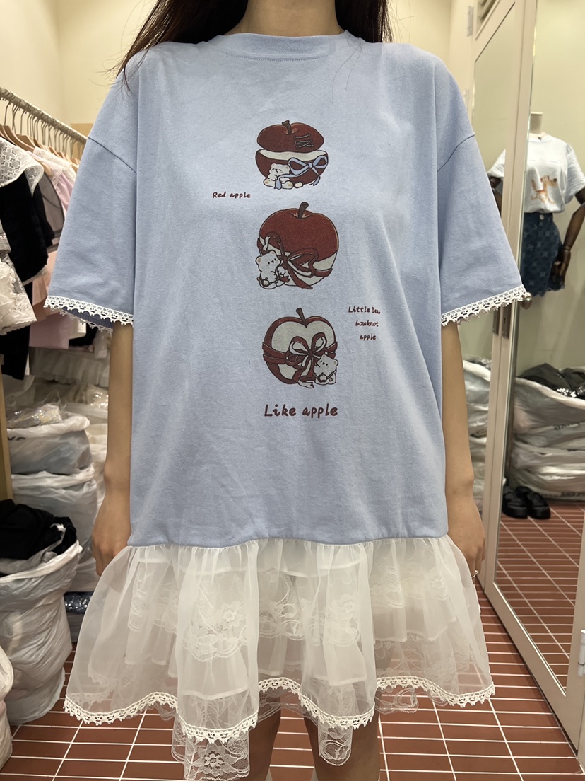 BE&amp;BE韓國東大門代購女裝新品26春夏26夏季職業推薦T恤BE&beT恤圖色1