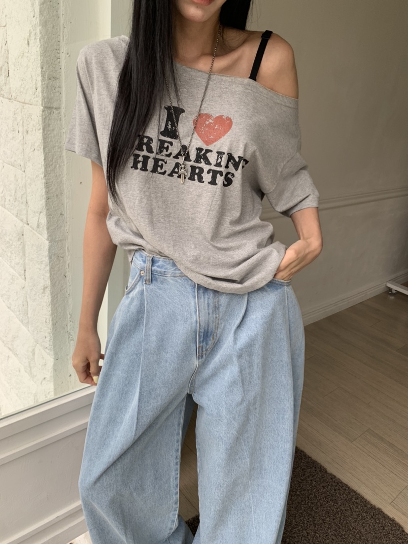 BADCALM韓國直郵女裝新款時尚人氣休閑職業熱賣推薦26春夏T恤BADCALMT恤