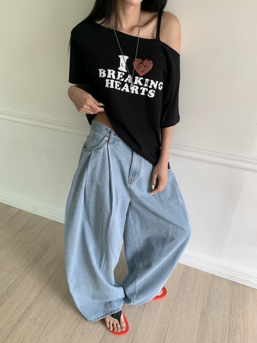 BADCALM韓國直郵女裝新款時尚人氣休閑職業熱賣推薦26春夏T恤BADCALMT恤