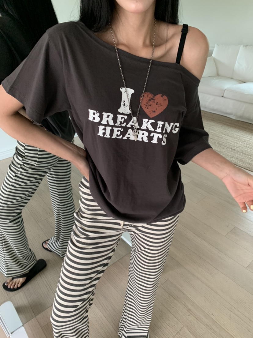 BADCALM韓國直郵女裝新款時尚人氣休閑職業熱賣推薦26春夏T恤BADCALMT恤圖色3