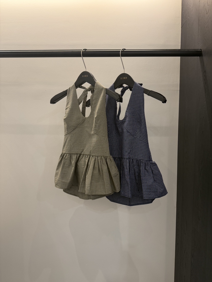 MURMUR韓國直郵女裝新款26夏季職業熱賣休閑人氣吊帶背心MURMUR吊帶/背心