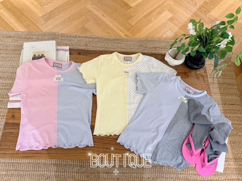 BOUTIQUE-L韓國直郵女裝新品職業熱賣推薦時尚26夏季T恤BOUTIQUE-LT恤