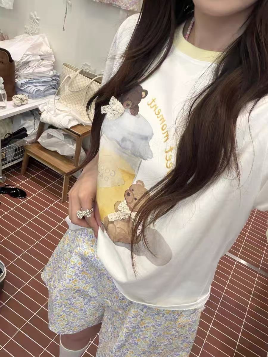 BE&amp;BE韓國東大門代購女士新品休閑時尚26夏季人氣T恤BE&beT恤