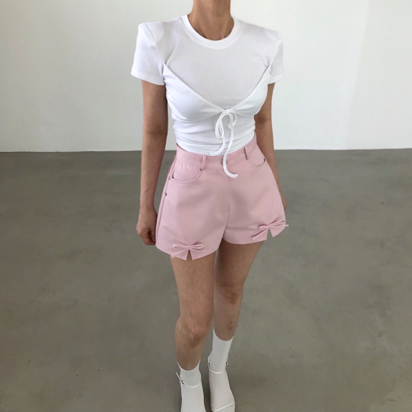 2TWO MOON韓國代購女士新品時尚職業人氣熱賣26夏季26春夏T恤2TWO MOONT恤圖色3