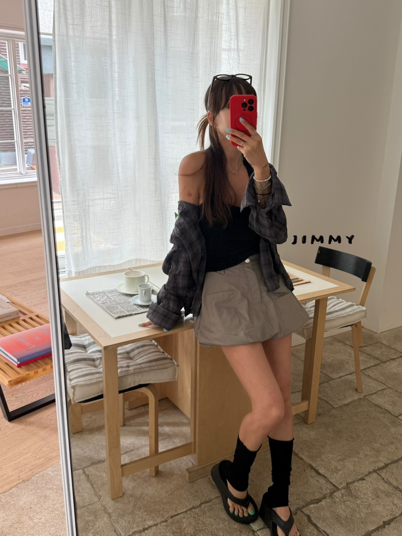 JIMMY韓國代購女裝新款職業人氣26夏季休閑推薦吊帶背心無袖JIMMY/REMAKE吊帶/背心
