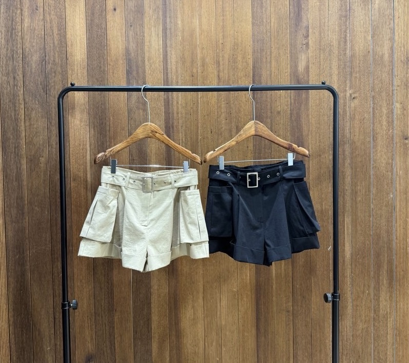 2TWO MOON韓國直郵女裝新款26春夏26夏季時尚休閑熱賣短褲2TWO MOON短褲