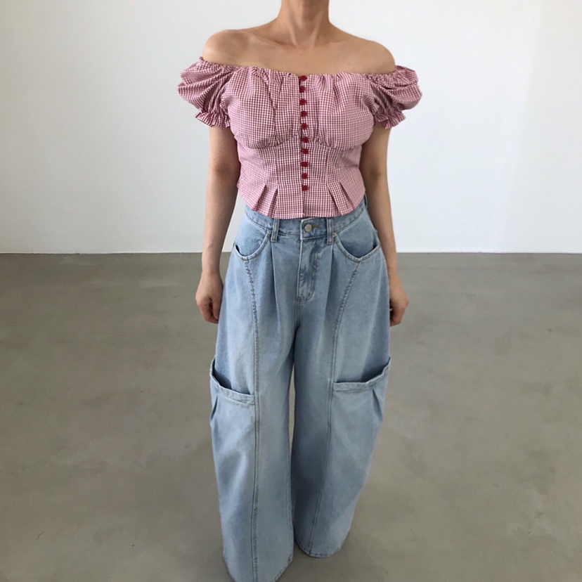 2TWO MOON韓國東大門直郵女裝新款26春夏推薦襯衫蕾絲衫2TWO MOON襯衫/蕾絲衫
