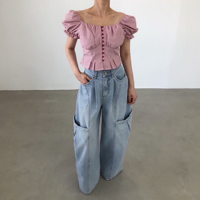 2TWO MOON韓國東大門直郵女裝新款26春夏推薦襯衫蕾絲衫2TWO MOON襯衫/蕾絲衫