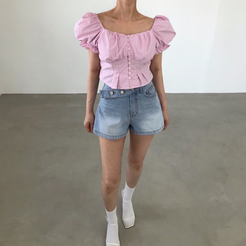2TWO MOON韓國東大門直郵女裝新款26春夏推薦襯衫蕾絲衫2TWO MOON襯衫/蕾絲衫圖色3