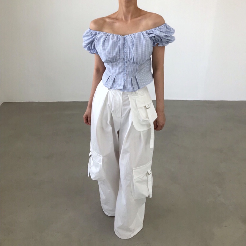 2TWO MOON韓國東大門直郵女裝新款26春夏推薦襯衫蕾絲衫2TWO MOON襯衫/蕾絲衫圖色4