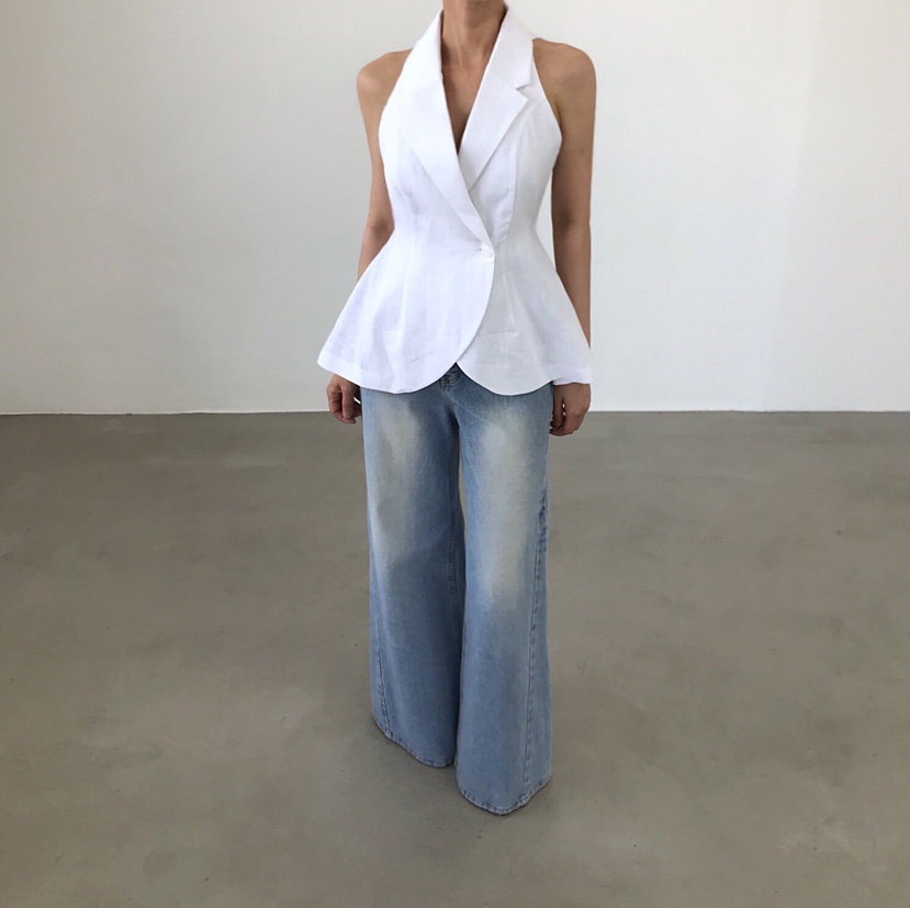 2TWO MOON韓國代購女士新品人氣職業26春夏26夏季吊帶背心2TWO MOON吊帶/背心