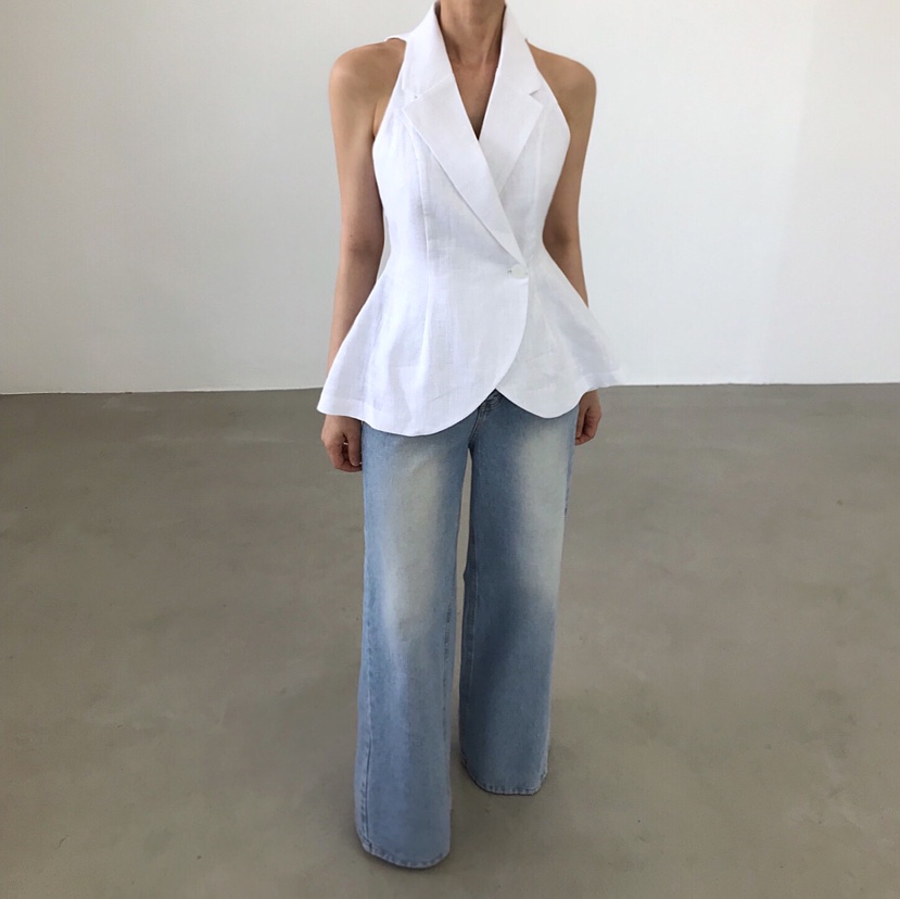2TWO MOON韓國代購女士新品人氣職業26春夏26夏季吊帶背心2TWO MOON吊帶/背心圖色2