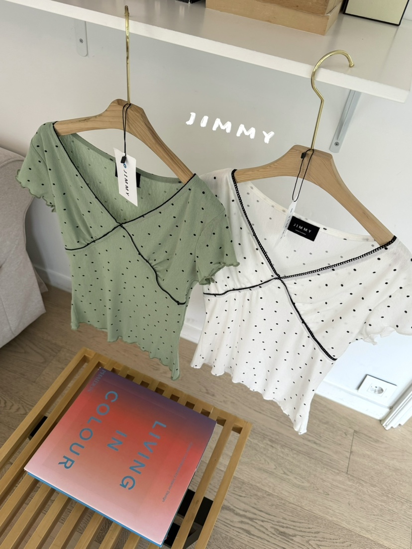 JIMMY韓國東大門直郵女士新款時尚休閑熱賣人氣職業26春夏T恤JIMMY/REMAKET恤
