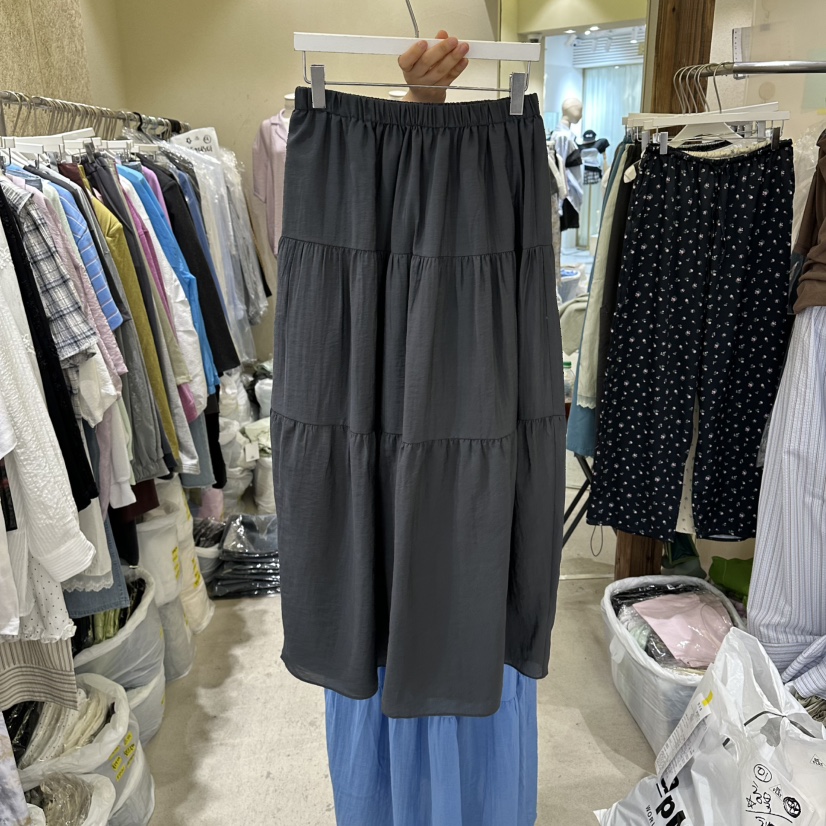 REFLAT韓國直郵女士新款26春夏時尚熱賣26夏季職業人氣長裙REFLAT長裙