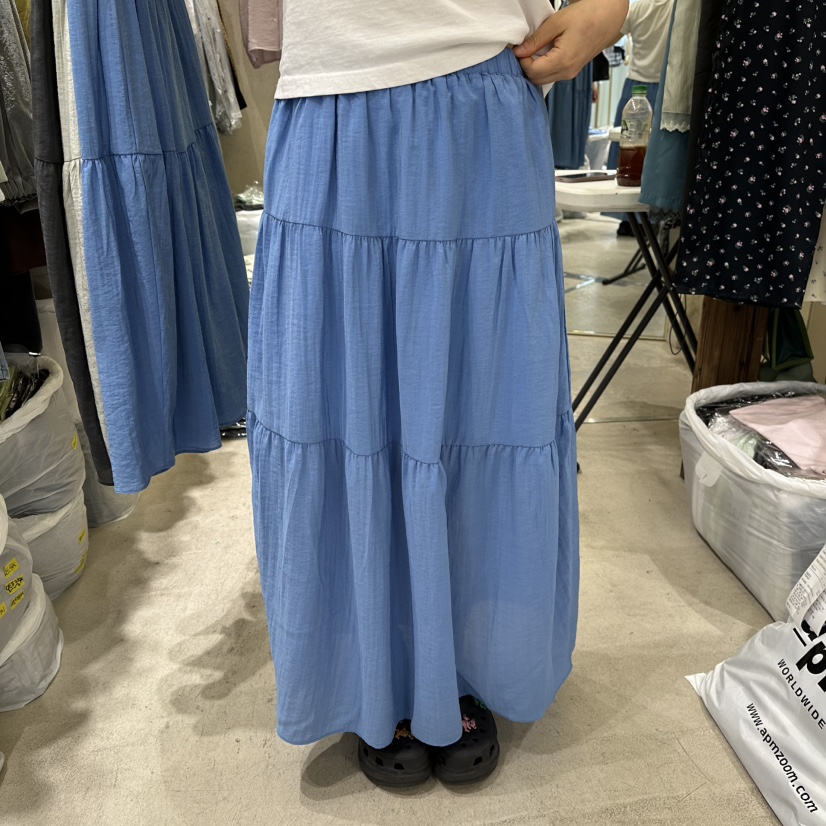 REFLAT韓國直郵女士新款26春夏時尚熱賣26夏季職業人氣長裙REFLAT長裙圖色1