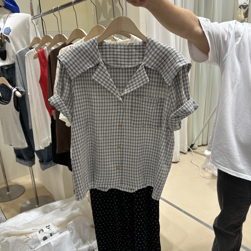 COCOMATON東大門實拍韓國女士新品推薦26春夏熱賣襯衫蕾絲衫COCOMATON襯衫/蕾絲衫圖色1