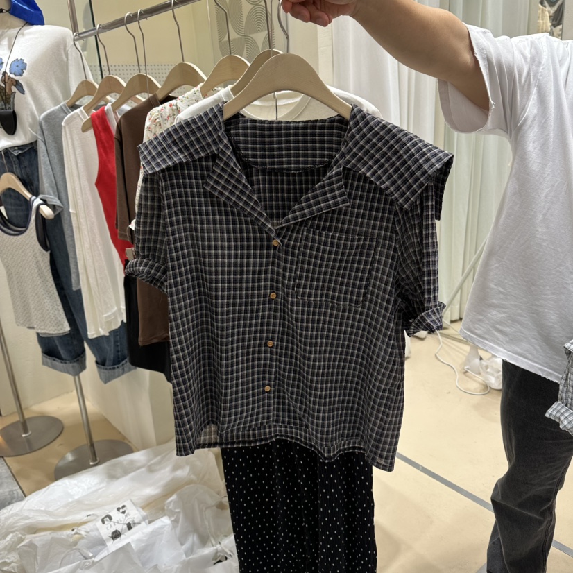COCOMATON東大門實拍韓國女士新品推薦26春夏熱賣襯衫蕾絲衫COCOMATON襯衫/蕾絲衫圖色2
