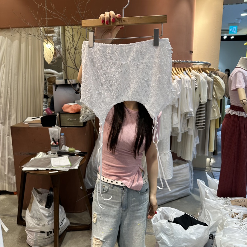 MIENNE韓國直郵女裝新款26夏季人氣時尚26春夏職業熱賣短裙MIENNE短裙圖色2