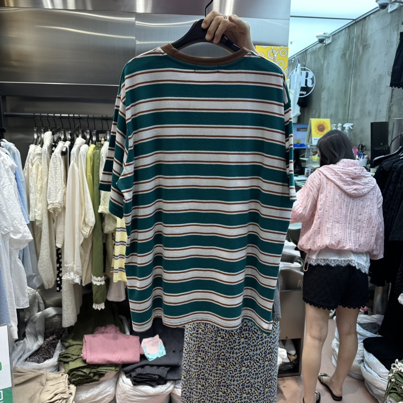 RUNWAY-런웨이東大門實拍韓國女士新款26夏季26春夏時尚T恤RUNWAYT恤