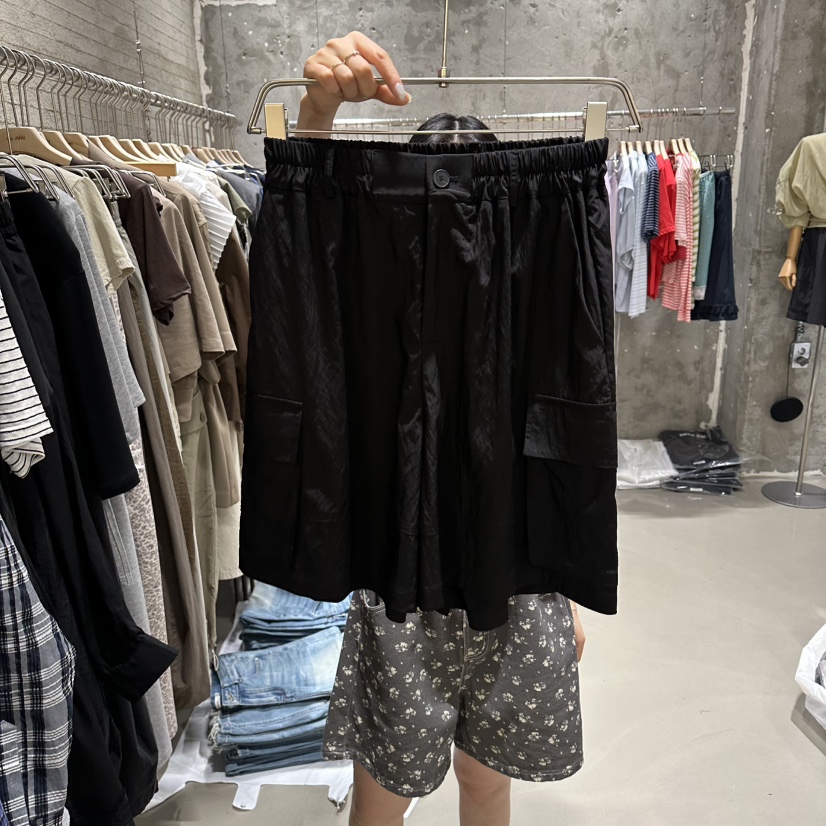 JUNI韓國直郵實拍女裝新款職業推薦熱賣時尚26春夏短褲工裝my juni短褲圖色2