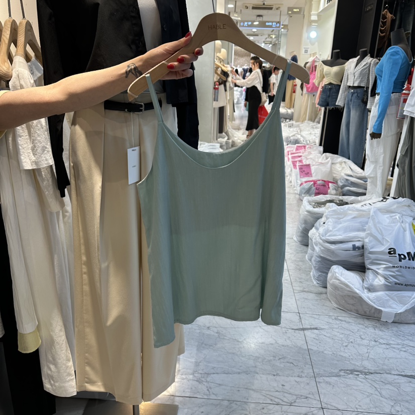 HABLE韓國直郵女裝新品26春夏推薦熱賣人氣職業時尚吊帶背心HABLE吊帶/背心圖色1
