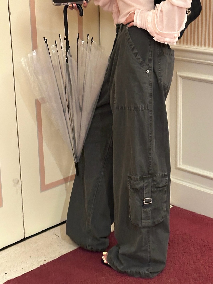 ZEROZERO韓國直郵女裝新品26春夏職業人氣休閑褲工裝褲水洗ZEROZERO休閑褲