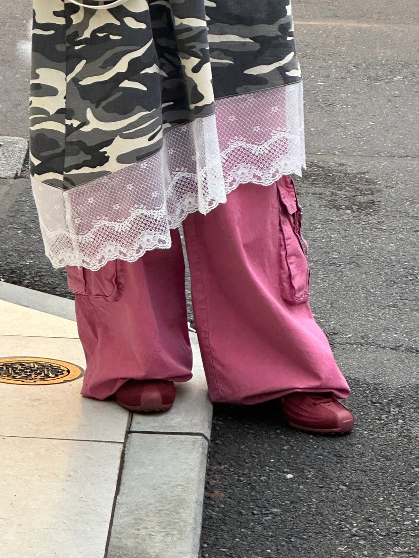ZEROZERO韓國東大門直郵女士新款時尚連衣裙不含腰帶迷彩ZEROZERO連衣裙