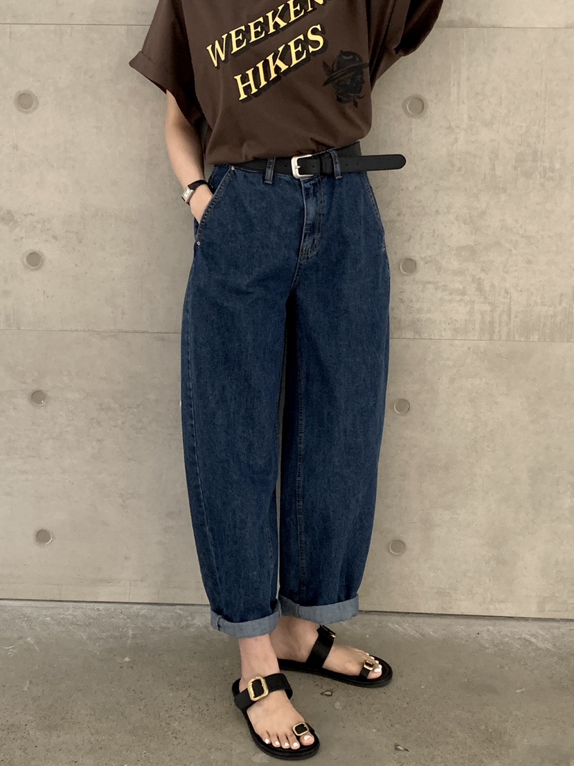 DAVICHI/D.SECOND韓國直郵女裝新品推薦牛仔褲含隨機腰帶DAVICHI/D.SECOND牛仔褲