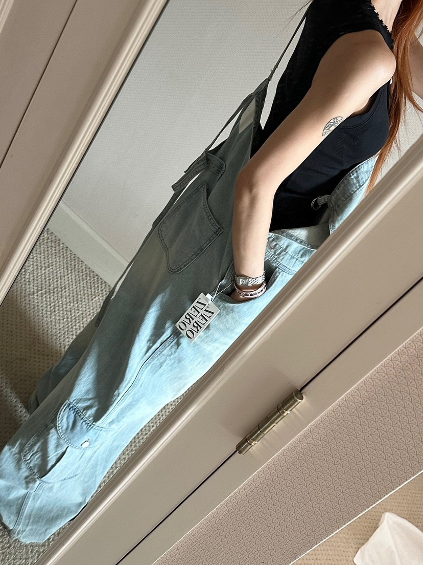 ZEROZERO東大門實拍韓國女士新品推薦人氣職業休閑背帶褲ZEROZERO背帶褲