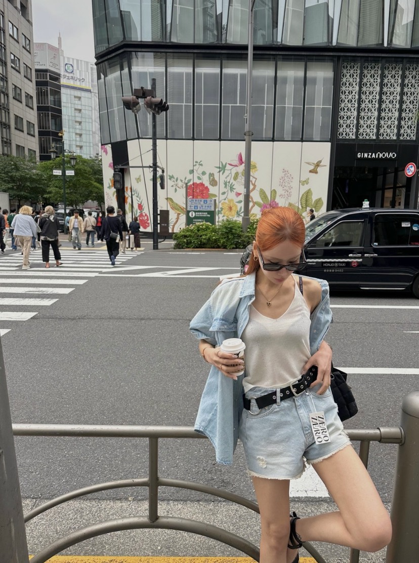 ZEROZERO韓國直郵女士新品推薦時尚休閑熱賣26夏季短褲流蘇ZEROZERO短褲