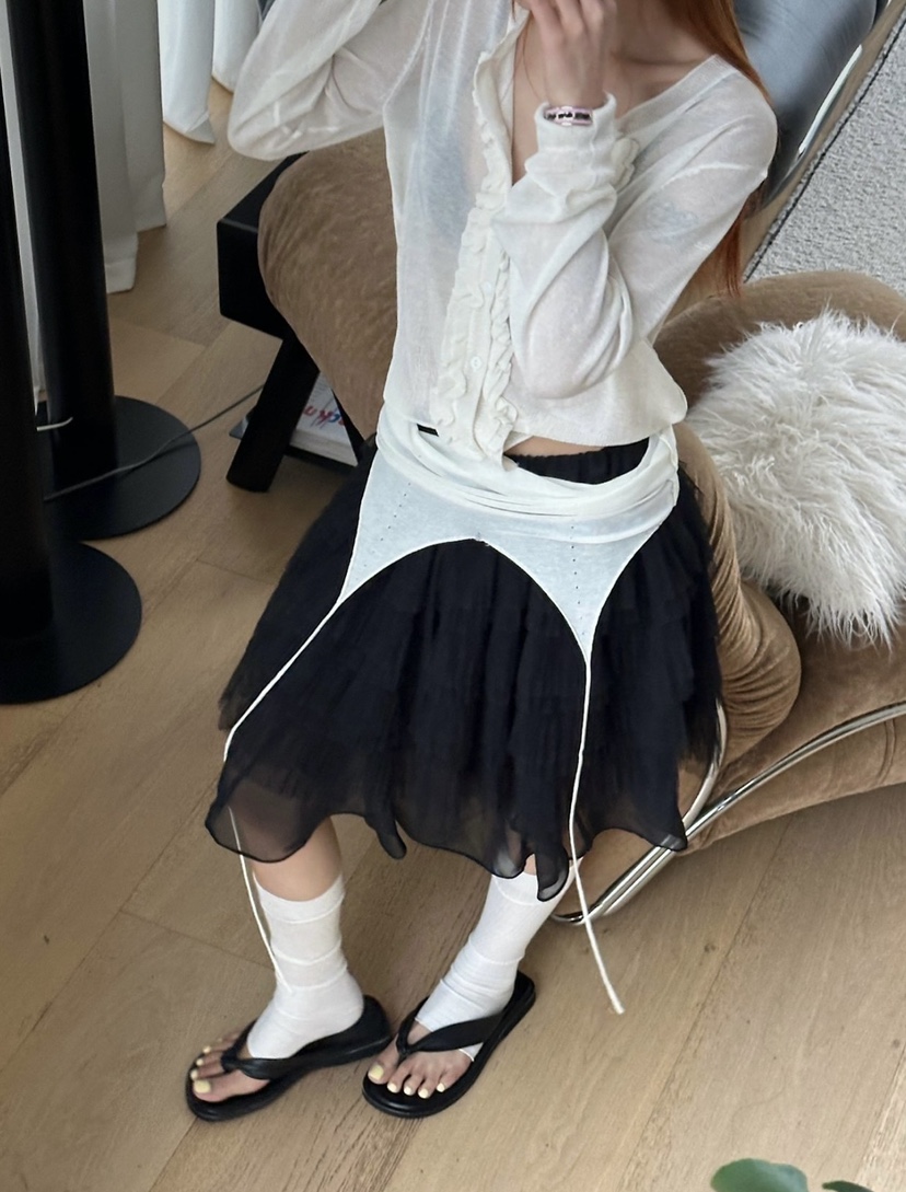 ZEROZERO韓國直郵女士新款推薦時尚半身裙中短裙不含腰帶ZEROZERO半身裙/中短裙