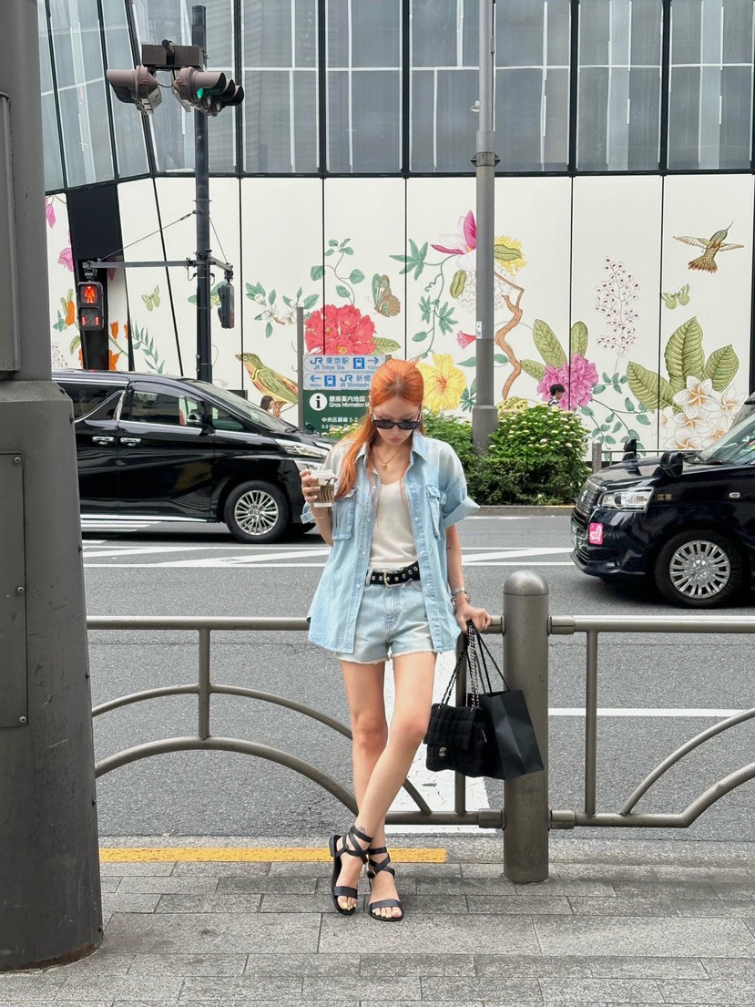 ZEROZERO韓國東大門代購女士新品休閑人氣襯衫蕾絲衫雙口袋ZEROZERO襯衫/蕾絲衫