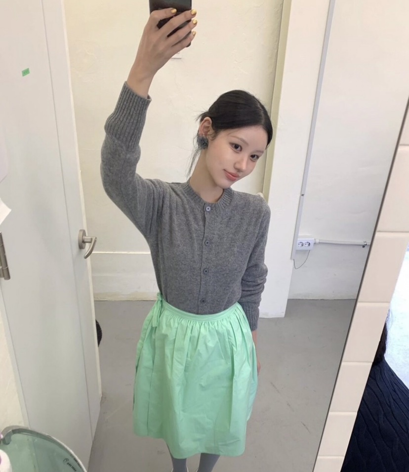 LETAILOR韓國直郵女士新款休閑26夏季時尚人氣半身裙中短裙LETAILOR半身裙/中短裙