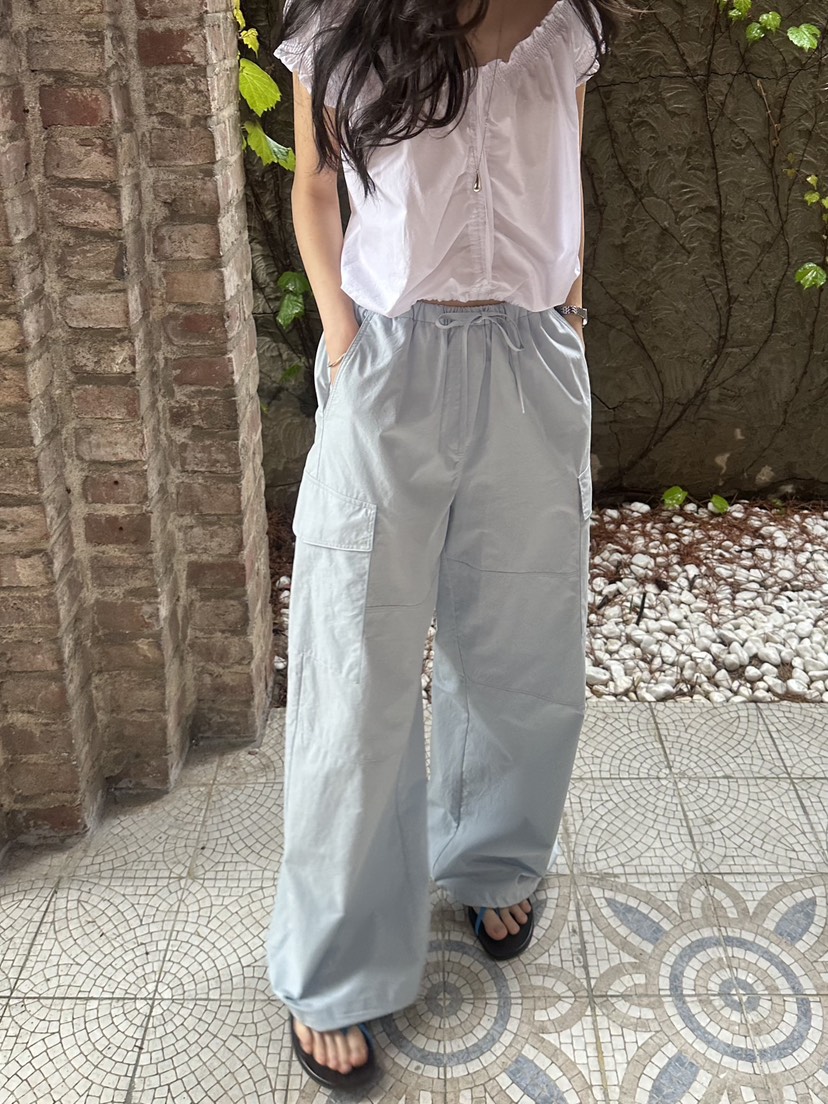 ERUME韓國直郵實拍女裝新品熱賣時尚休閑26夏季推薦休閑褲ERUME休閑褲