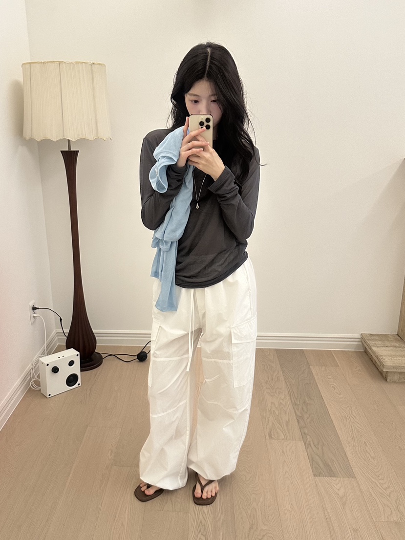 ERUME韓國直郵實拍女裝新品熱賣時尚休閑26夏季推薦休閑褲ERUME休閑褲