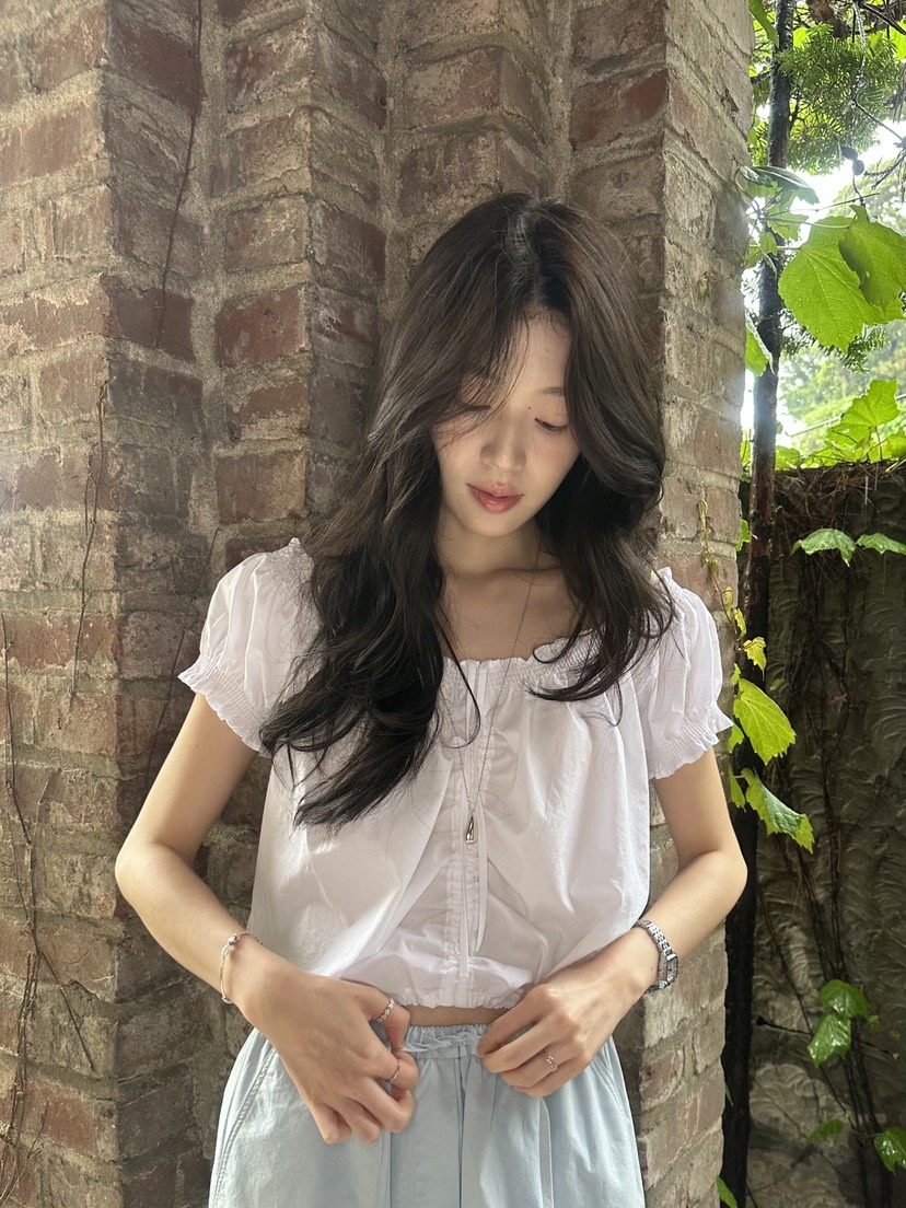 ERUME韓國東大門代購女裝新品人氣休閑時尚熱賣襯衫蕾絲衫ERUME襯衫/蕾絲衫