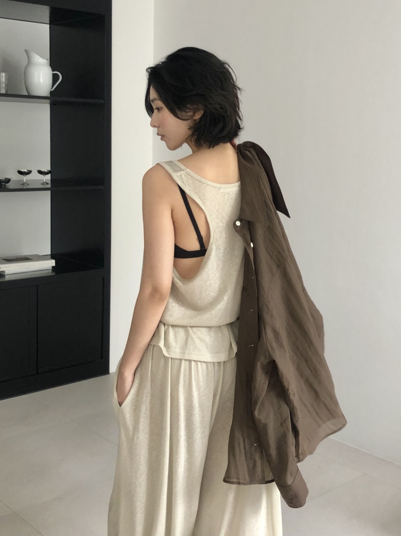 OVER RICH韓國直郵實拍女裝新品推薦人氣26夏季吊帶背心OVER RICH吊帶/背心