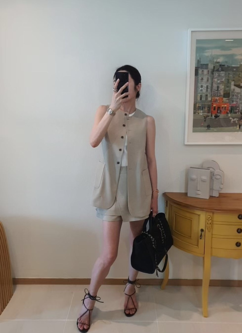 GENTLE B/LOVENTINA韓國直郵女士新款26夏季時尚推薦馬甲GENTLE B/LOVENTINA馬甲