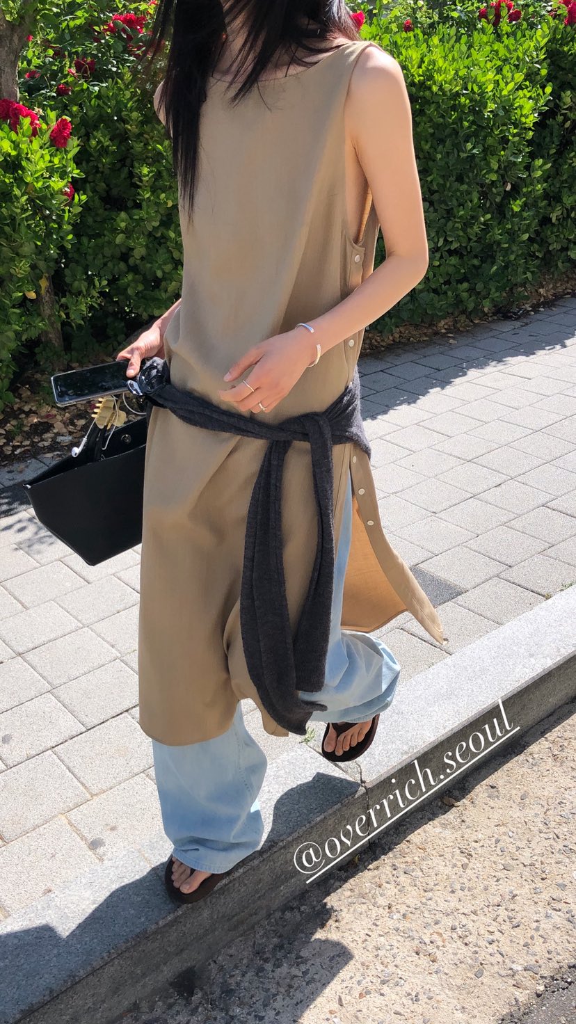 OVER RICH東大門實拍韓國女裝新品26夏季職業熱賣連衣裙OVER RICH連衣裙