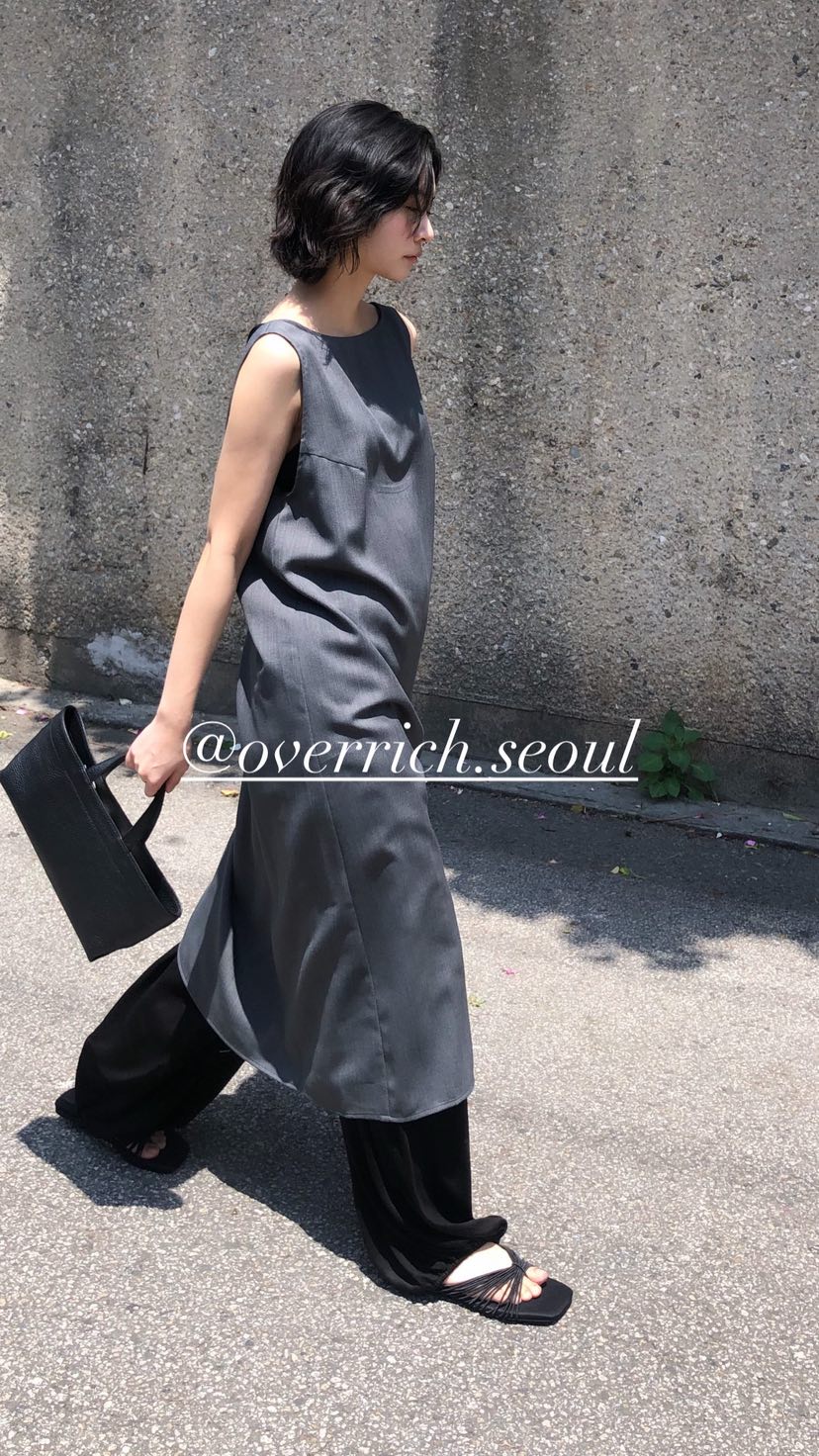 OVER RICH東大門實拍韓國女裝新品26夏季職業熱賣連衣裙OVER RICH連衣裙