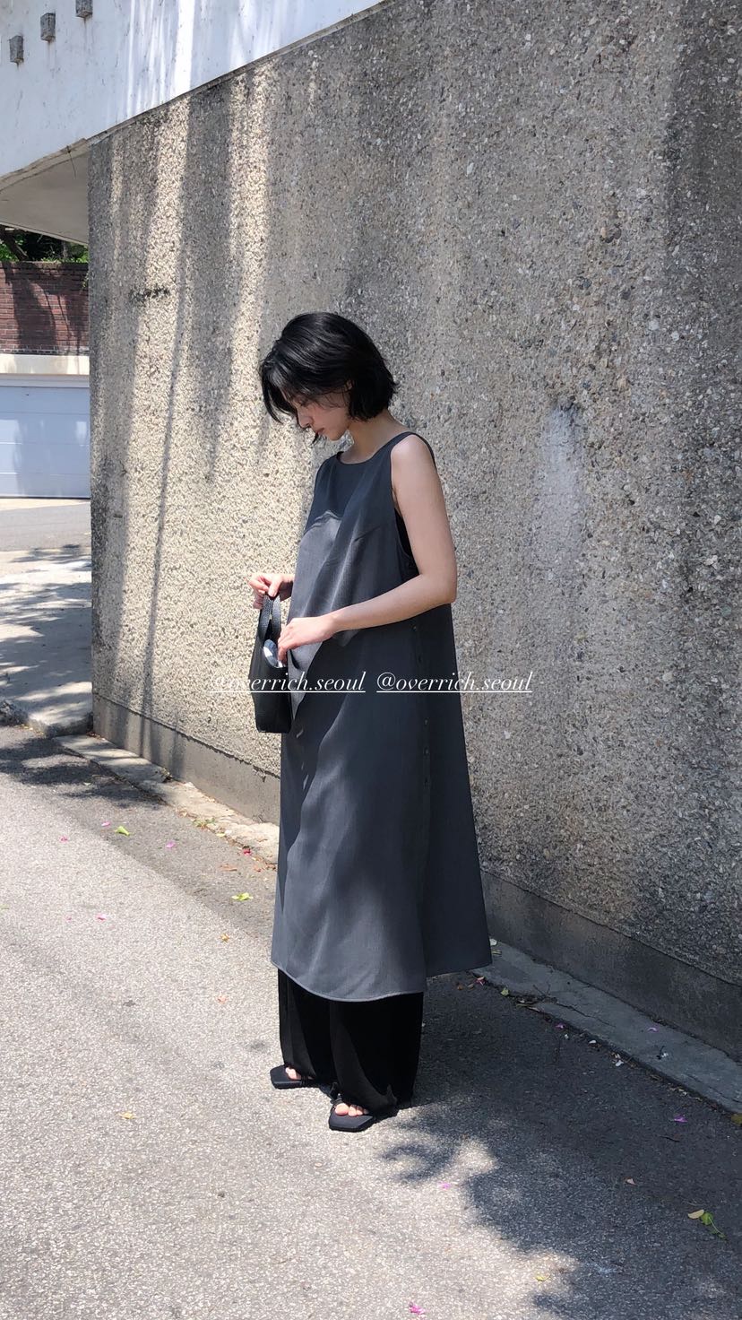OVER RICH東大門實拍韓國女裝新品26夏季職業熱賣連衣裙OVER RICH連衣裙