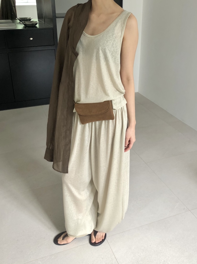 OVER RICH韓國東大門代購女裝新品熱賣26春夏休閑休閑褲OVER RICH休閑褲